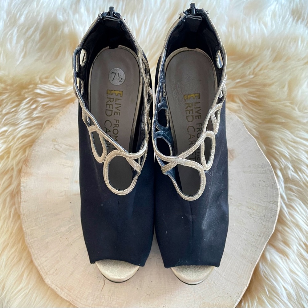 💥✨🌈 3/$25 E! LIVE FROM THE RED CARPET | Solange Platform Heels - Picture 2 of 8